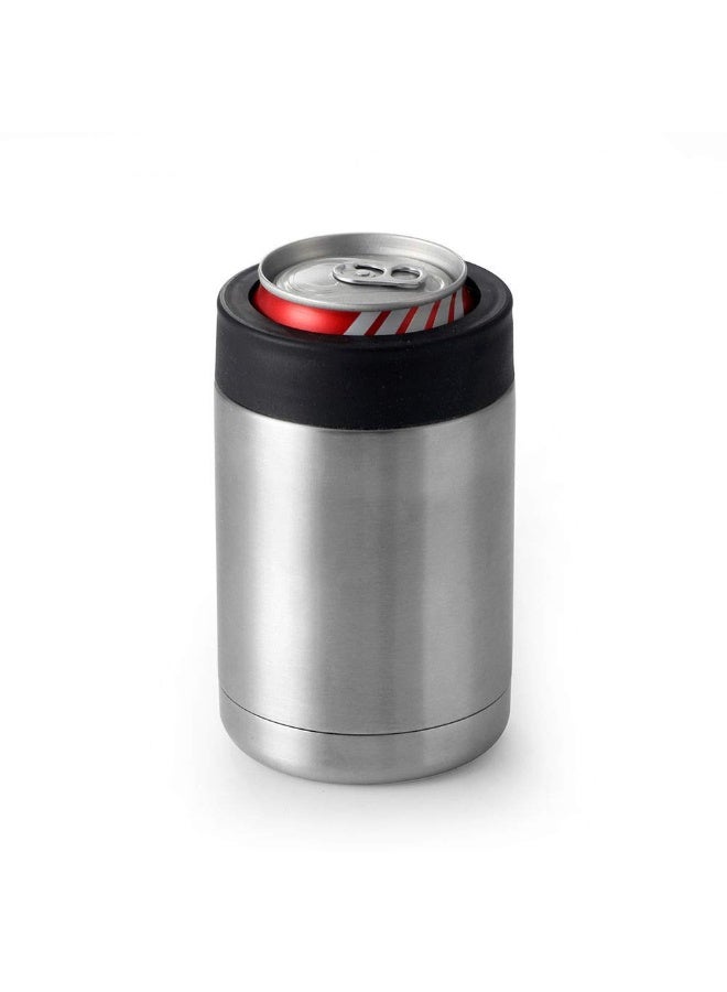 Gteller 12 oz Tumbler, Double Wall Stainless Steel Insulated Can Cooler, Beer Bottle Holder - Image 1
